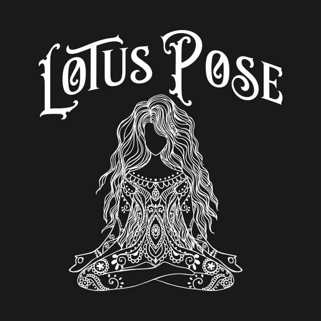 Yoga Lotus Pose by letnothingstopyou