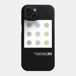 The Durutti Column - Another Setting / Minimalist Graphic Artwork Design Phone Case