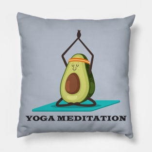 yoga meditation for  women Pillow