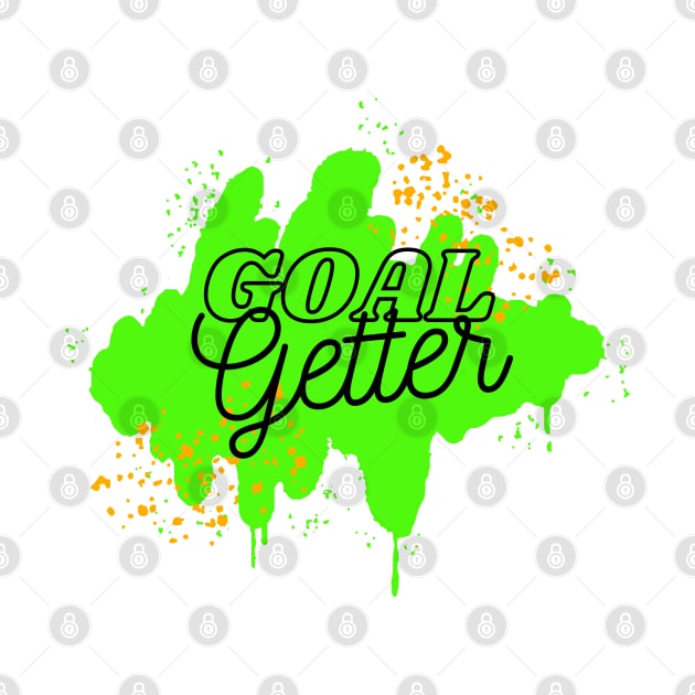 Goal Getter Green by Claudia Williams Apparel