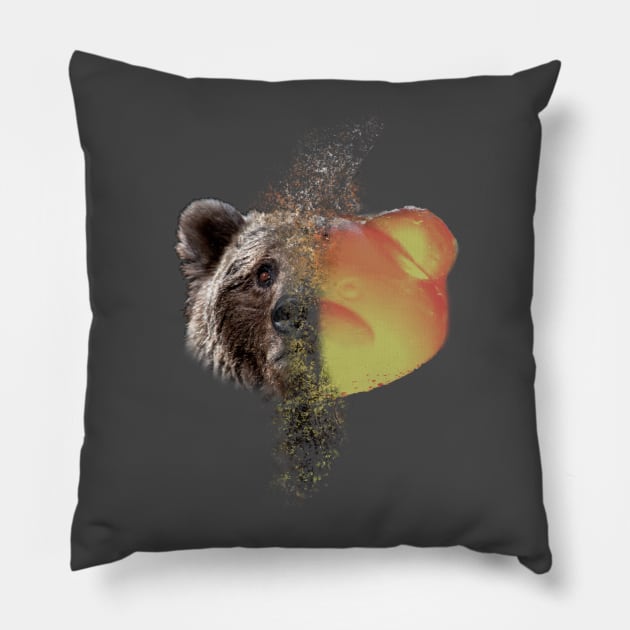 Double bear Pillow by Kuma Shop