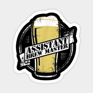 Assistant Brew Master Beer Brewing Magnet