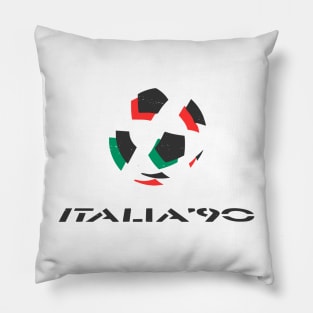 Italia '90 - vintage logo Pillow