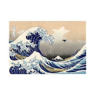 The Great Drone Wave Off Kanagawa T-Shirt