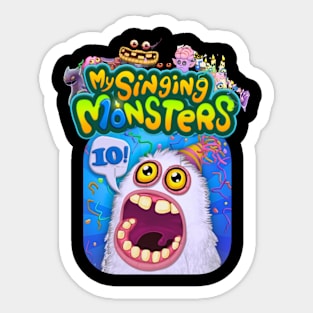 my singing monsters wubbox Sticker for Sale by FROMmetoyou1 in 2023