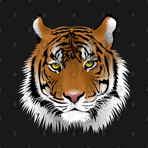 Tiger Head Chinese Symbol by StarWheel