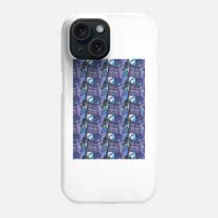 Brutalist architecture design Phone Case