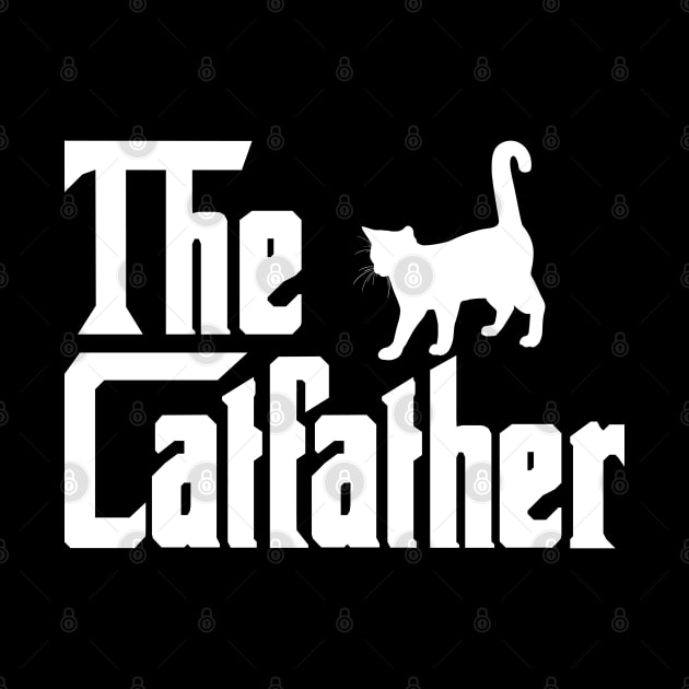 The CATFATHER Funny Cat Lover by Peter smith