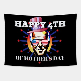 4th of July Shirts Biden Funny Happy 4th of July Tapestry