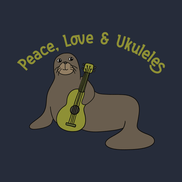 Peace, Love and Ukuleles by Alissa Carin