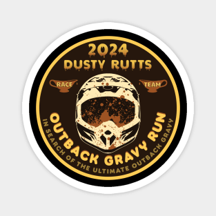 Dusty Rutts Race Team Magnet