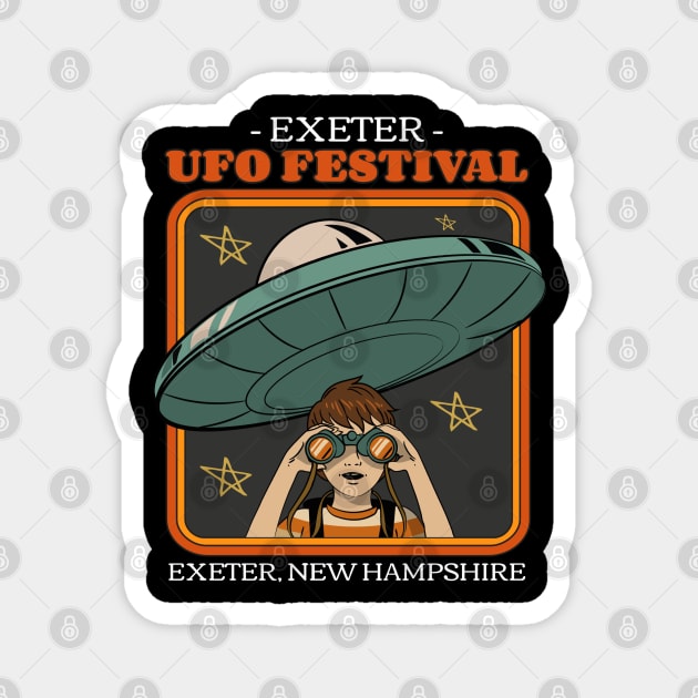 UFO Festival - Exeter New Hampshire Magnet by Wilcox PhotoArt