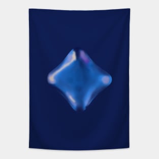 Blue crystal Tapestry