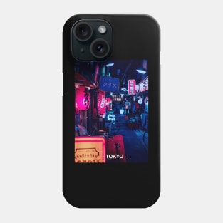 Tokyo Street Neon Synthwave Phone Case