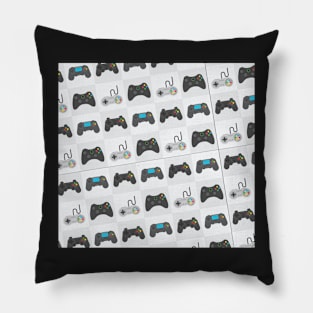 Gamer Controller Pattern, Vector Artwork, Design Pillow