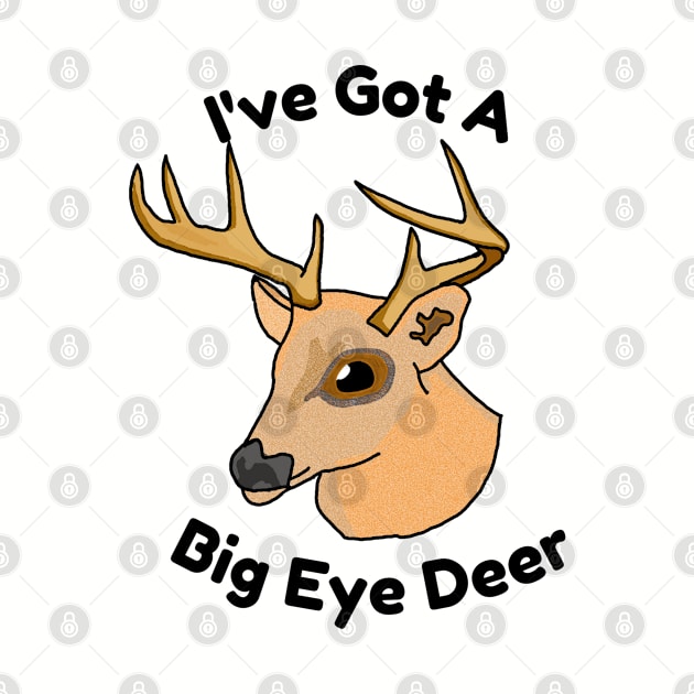 Big Eye Deer by Monkey Punch