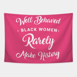 Black Women Make History Tapestry