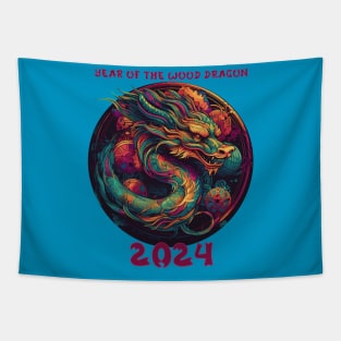 2024 Year of the Wood Dragon Tapestry