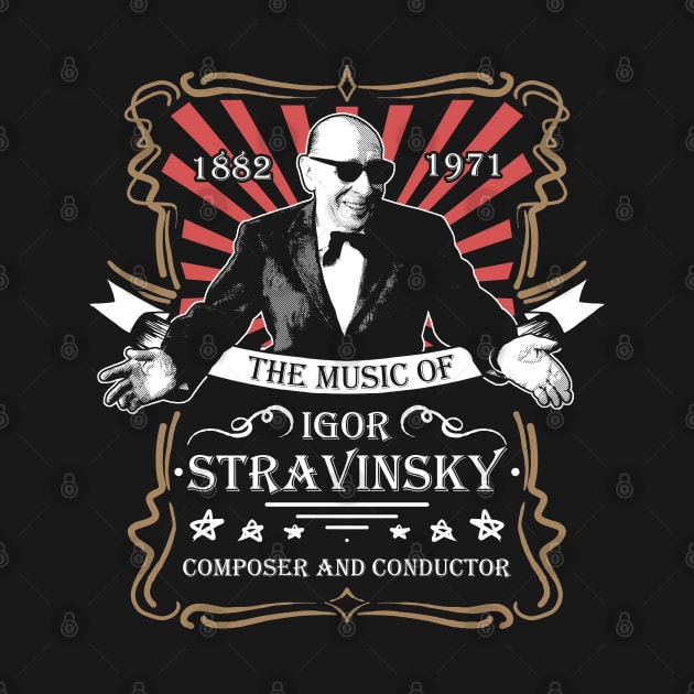 igor stravinsky by Chillashop Artstudio