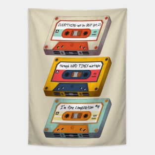 Motivational Cassette Tapes Tapestry