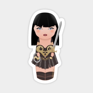 Kokeshi Xena Magnet