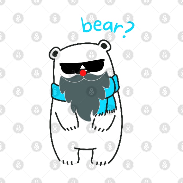 Cute bears with beards by TrendsCollection