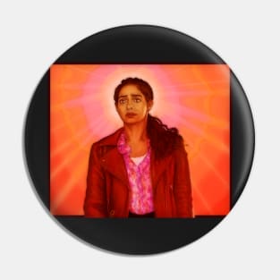 Yasmin Khan - digital portrait Pin