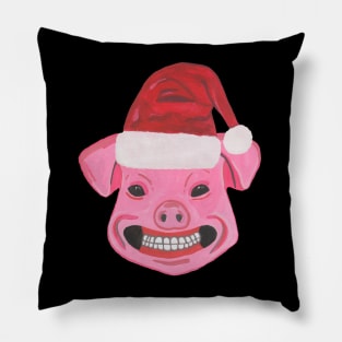 Christmas Santa Pig Pillow