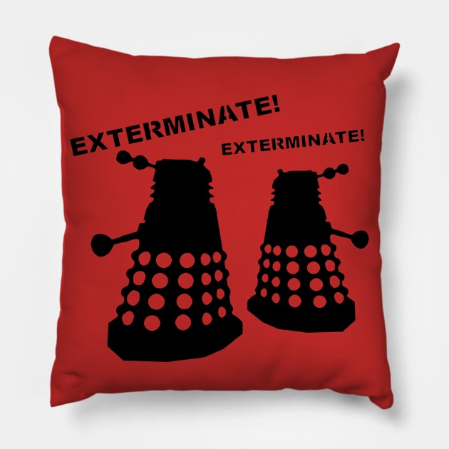 Dalek Exterminate Pillow by OtakuPapercraft