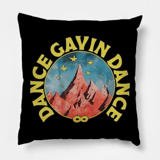 Dance Gavin Dance Mountain Pillow