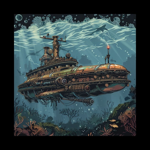 captain nemo by horrorshirt