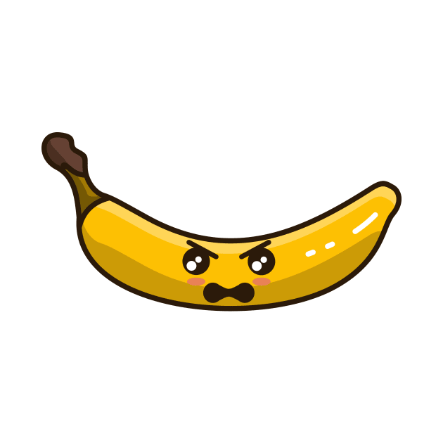 angry banana react by Rizkydwi