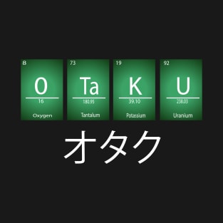 Otaku Periodic Table Science Anime T-Shirt