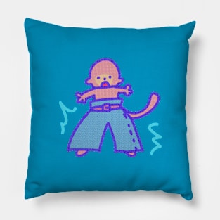 Jeans Monkey! Pillow