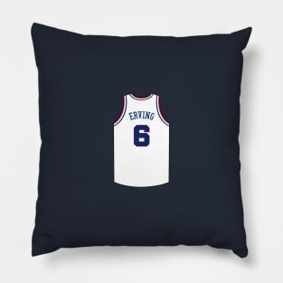 Julius Erving Philadelphia Jersey Qiangy Pillow