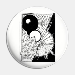 Lunar Echo Pin