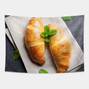 Pure Croissants Tapestry