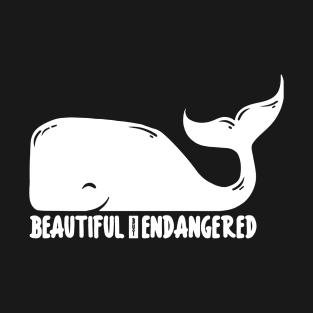 'Beautiful but Endangered' Animal Conservation Shirt T-Shirt