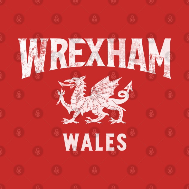 Wrexham Wales / Cymru White by vycenlo