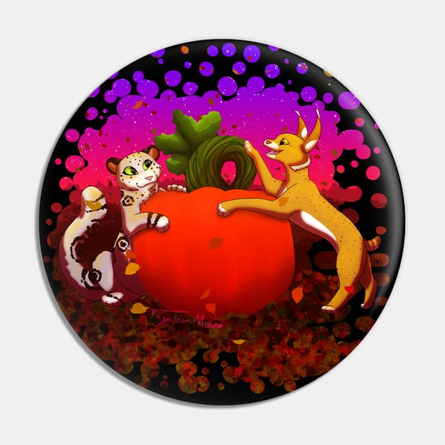 Pumpkin picking Pin by TangletallonMeow