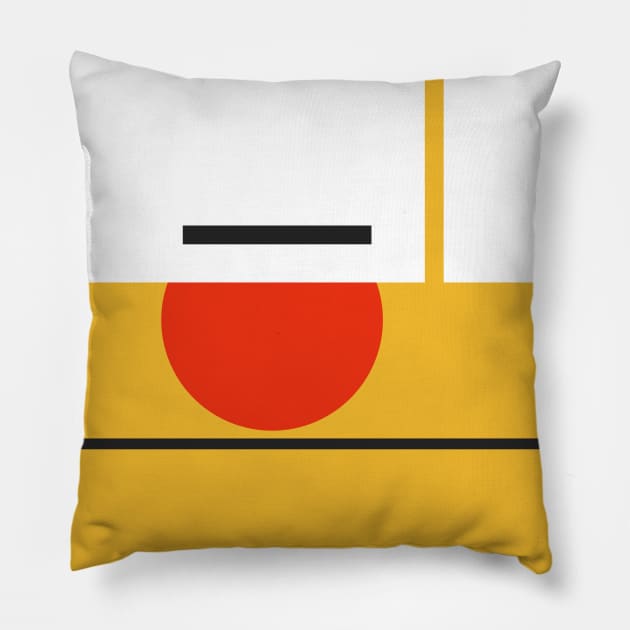 Geometric Abstract #12 Pillow by shamila