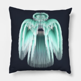 Comforting Angel Abstract Art Pillow