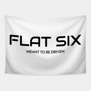 Flat Six- Meant to be driven Tapestry