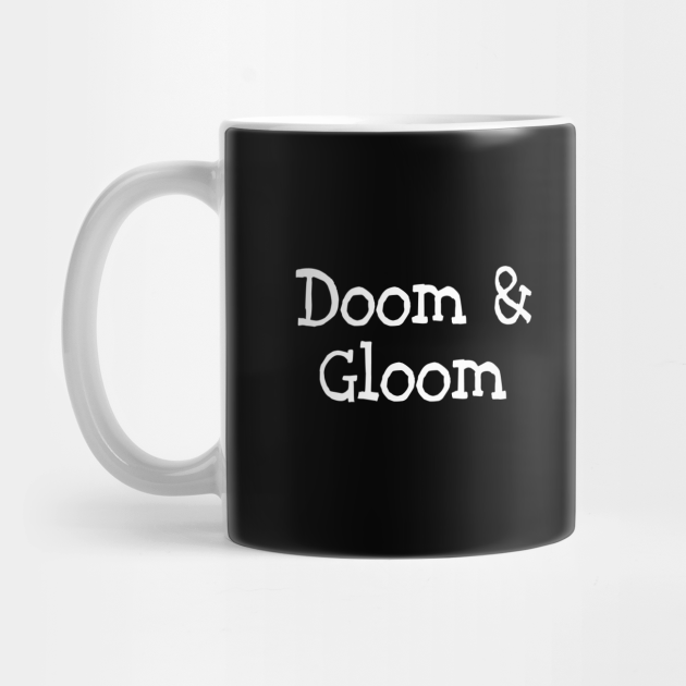 Doom and Gloom - Doom And Gloom Skull - Mug | TeePublic