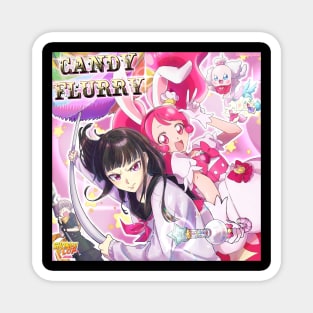 Candy Flurry Shonen Flop Design Magnet