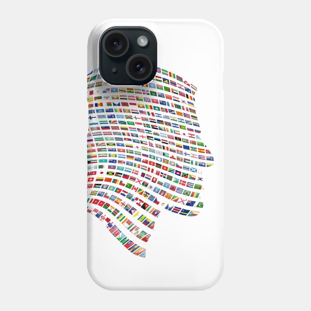 Man of the World Phone Case by Saleire