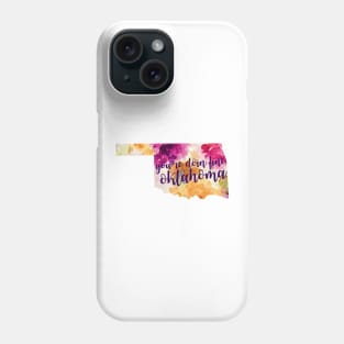 Floral Youre Doing Fine Oklahoma Phone Case