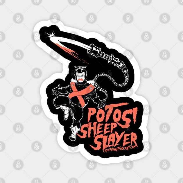 Potosi Sheep Slayer Magnet by The Cryptonaut Podcast 