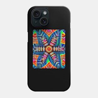 Bright Colorful Abstract Art Phone Case