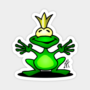 Frog prince Magnet
